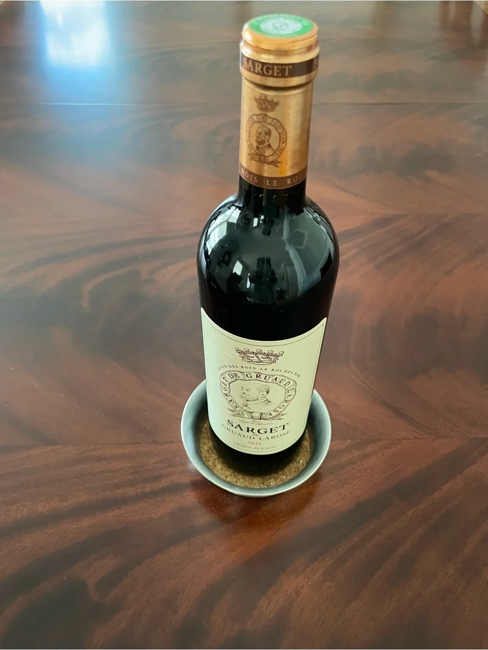Danforth Sonoma Pewter Wine Coaster